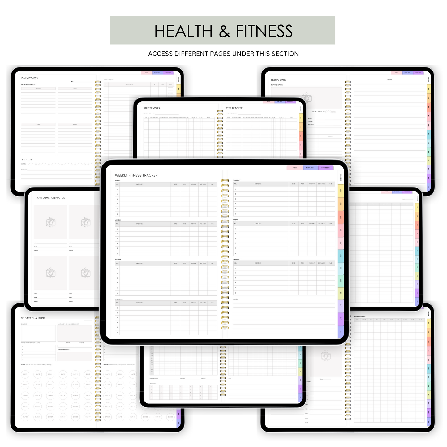 -	All In One Digital Planner Undated, 2025 Goodnotes Planner, iPad Planner, Notability Planner, Productivity, Fitness, Wellness, Finance, Lifestyle Planner